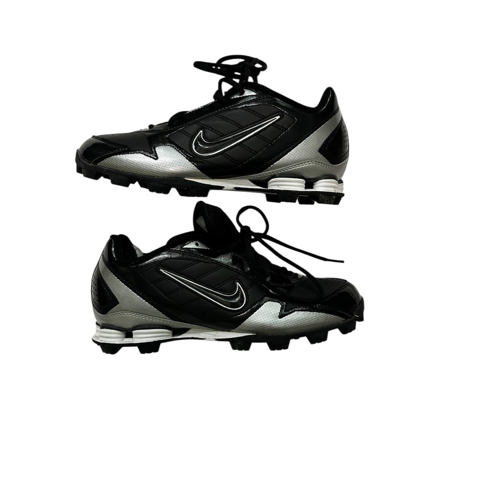 Nike Expand Tech Youth Baseball Cleats Black Silver Size 5Y - Picture 12 of 16